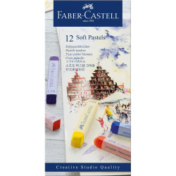 Porpasztell kréta készlet puha CREATIVE STUDIO Faber-Castell 12klf.szín Író- irodaszer, papíráru Faber - Castell