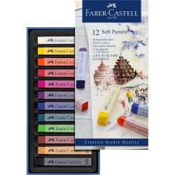 Porpasztell kréta készlet puha CREATIVE STUDIO Faber-Castell 12klf.szín Író- irodaszer, papíráru Faber - Castell