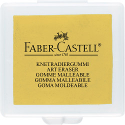 Gyurmaradír műanyag dobozban vegyes színben Faber-Castell sárga,piros,kék