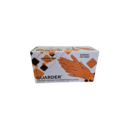 Gumikesztyű nitril púdermentes M 100 db/doboz Maxter/Guarder®Orange Diamond Prémium Iroda üzemeltetés, munkavédelem Guarder