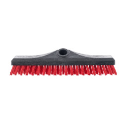 Padlósúroló kefe 30 cm Bodtrix HACCP_B021 piros Partvis, seprű, kefe, padozat Bonus