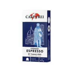 Kávékapszula, Nespresso kompatibilis, Cafe Frei Firenzei Espresso By Tamas Frei  9db kapszula Kapszulás kávék Cafe Frei