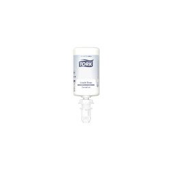 Folyékony szappan utántöltő 1 liter érzékeny bőrre Premium S4 Tork_424701 fehér Szappanok Tork