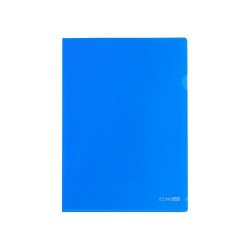 Genotherm `L` A4, PP 180 micron fényes  10db/csomag, Economix kék Író- irodaszer, papíráru Economix