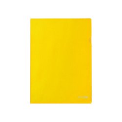 Genotherm `L` A4, PP 180 micron fényes  10db/csomag, Economix sárga Író- irodaszer, papíráru Economix
