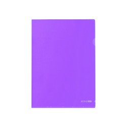 Genotherm `L` A4, PP 180 micron fényes  10db/csomag, Economix ibolya Író- irodaszer, papíráru Economix