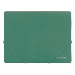 Gumis mappa A4, PP rombuszmintás, Economix zöld Író- irodaszer, papíráru Economix