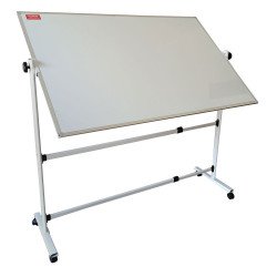 Fehértábla forgatható kétoldalas mágneses 120x180cm, 1 db/doboz, Evoffice Forgatható tábla nagy Evo