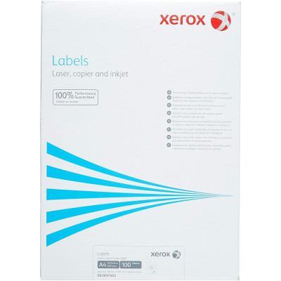 Etikett címke, 105x148mm, 100 lap, 4 címke/lap Xerox