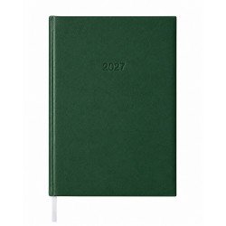 Határidőnapló agenda Standard B/5, heti fehér lapokkal zöld Bluering® 2027. Író- irodaszer, papíráru Bluering