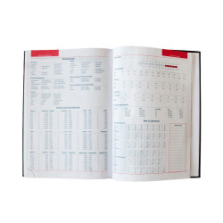 Határidőnapló agenda Standard B/5, napi fehér lapokkal zöld Bluering® 2027. Író- irodaszer, papíráru Bluering
