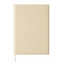 Határidőnapló agenda Standard B/5, napi fehér lapokkal drapp Bluering® 2027. Író- irodaszer, papíráru Bluering