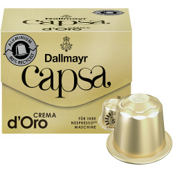 Kávékapszula, Dallmayr Nespresso Crema d Oro 10db kapszula Kapszulás kávék Dallmayr
