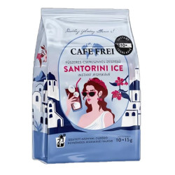 Kávé instant jeges, 10 x 17g, 2in1 Cafe Frei Santorini ice fűszeres-cseresznyés Instant kávék Cafe Frei