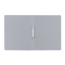 Gyűrűskönyv A4, 2 gyűrűs 2cm gerinc PP, Karton P+P szürke Író- irodaszer, papíráru Karton