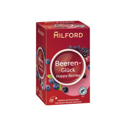 Fekete tea 20x2,5 g Milford, BEERENGLÜCK bogyósgyümölcs Teák Milford