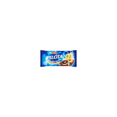 Vaníliás karika Pilóta, 300 g, Győri édes étcsokis
