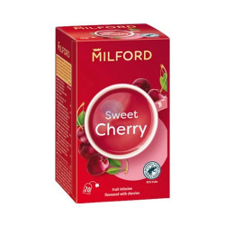 Fekete tea 20x2 g Milford, SWEET CHERRY cseresznye Teák Milford