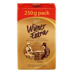 Kávé őrölt, 250g, Gala Wiener E x tra Őrölt kávék Gala