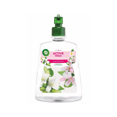 Légfrissítő spray utántöltő 228 ml AirWick Active Fresh Jázmin csokor