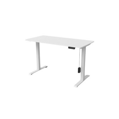 Asztal, KENTO elektromos mozgatású asztal, asztallap 1200x600x15mm, fehér