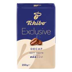 Kávé őrölt, 250g, Tchibo E x clusive Decaf Őrölt kávék Tchibo