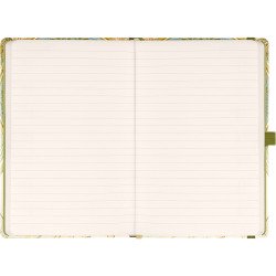 Keménytáblás notesz krémszínű lapokkal, vonalas, leszorító gumiszalaggal Alphonse Mucha – Poetry 130x210mm, Presco Író- irodaszer, papíráru Presco