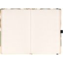 Keménytáblás notesz krémszínű lapokkal, pontozott, leszorító gumiszalaggal Alphonse Mucha – Primrose 130x210mm, Presco