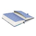 Keménytáblás notesz krémszínű lapokkal, vonalas, leszorító gumiszalaggal Fortnite – Llama 130x210mm, Presco