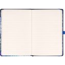 Keménytáblás notesz krémszínű lapokkal, vonalas, leszorító gumiszalaggal Fortnite – Llama 130x210mm, Presco