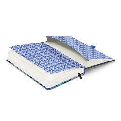 Keménytáblás notesz krémszínű lapokkal, vonalas, leszorító gumiszalaggal Fortnite – Llama 130x210mm, Presco Író- irodaszer, papíráru Presco