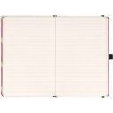 Keménytáblás notesz krémszínű lapokkal, vonalas, leszorító gumiszalaggal Harry Potter 130x210mm, Presco