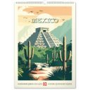 Falinaptár képes  330x460mm Vintage Posters – Distant Travels Realsystem 2027.