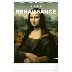 Falinaptár képes  330x460mm Renaissance Realsystem 2027. Író- irodaszer, papíráru Realsystem