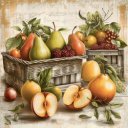 Falinaptár képes lemeznaptár 300x300mm, Farmer’s Market Realsystem 2027.