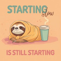 Falinaptár képes lemeznaptár 300x300mm, Lazy Sloths Realsystem 2027. Író- irodaszer, papíráru Realsystem