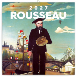 Falinaptár képes lemeznaptár 300x300mm, Henri Rousseau Realsystem 2027. Író- irodaszer, papíráru Realsystem