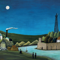 Falinaptár képes lemeznaptár 300x300mm, Henri Rousseau Realsystem 2027.