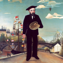 Falinaptár képes lemeznaptár 300x300mm, Henri Rousseau Realsystem 2027.