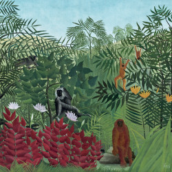 Falinaptár képes lemeznaptár 300x300mm, Henri Rousseau Realsystem 2027.