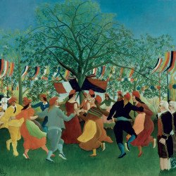 Falinaptár képes lemeznaptár 300x300mm, Henri Rousseau Realsystem 2027. Író- irodaszer, papíráru Realsystem