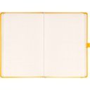 Klasszikus notesz Vivella borítással Yellow, pontozott, 13x21cm, Presco