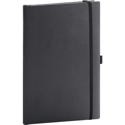 Klasszikus notesz Balacron borítással black, pontozott, 15x21cm, Presco