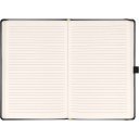 Klasszikus notesz Aprint borítással black, vonalas, 15x21cm, Presco