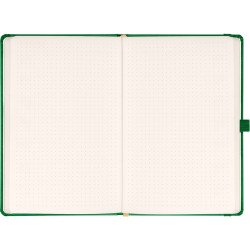 Klasszikus notesz Aprint borítással green, pontozott, 15x21cm, Presco Író- irodaszer, papíráru Presco