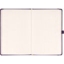 Klasszikus notesz Aprint borítással Neo purple, pontozott, 15x21cm, Presco