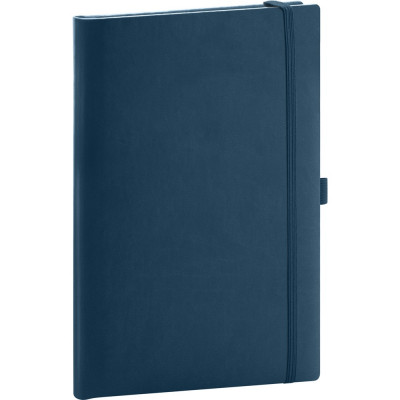 Klasszikus notesz Aprint borítással Neo blue, pontozott, 15x21cm, Presco