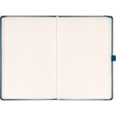 Klasszikus notesz Aprint borítással Neo blue, pontozott, 15x21cm, Presco
