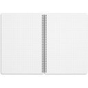 Jegyzetfüzet ikerspirálos Animalium – Felines, négyzethálós, 21x29,7cm A4, Presco