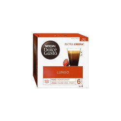 Kávékapszula, Nescafé Dolce Gusto Espresso Caffé Lungo 16db kapszula Kapszulás kávék Nescafé